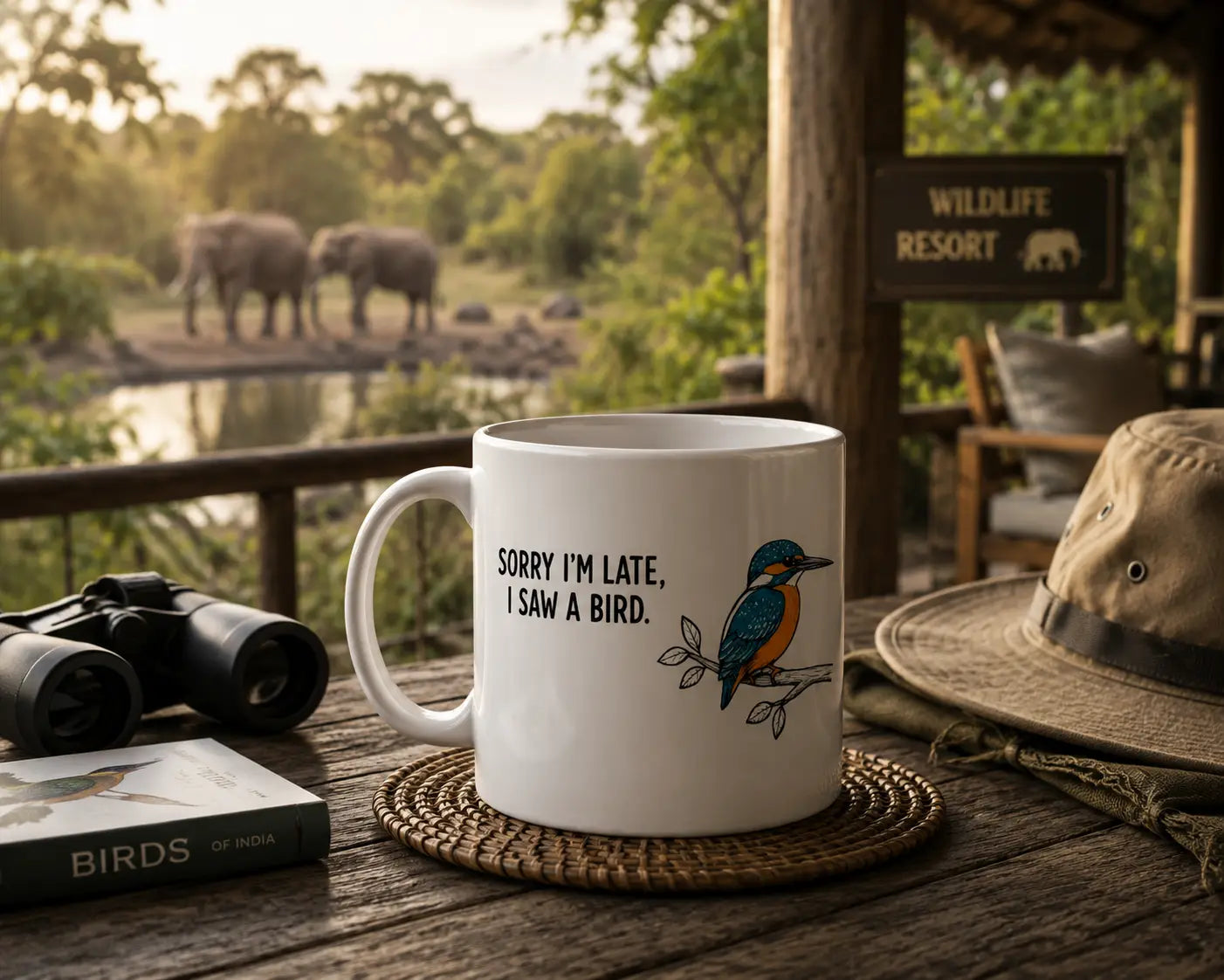 KINGFISHER BIRD | PREMIUM CERAMIC MUG
