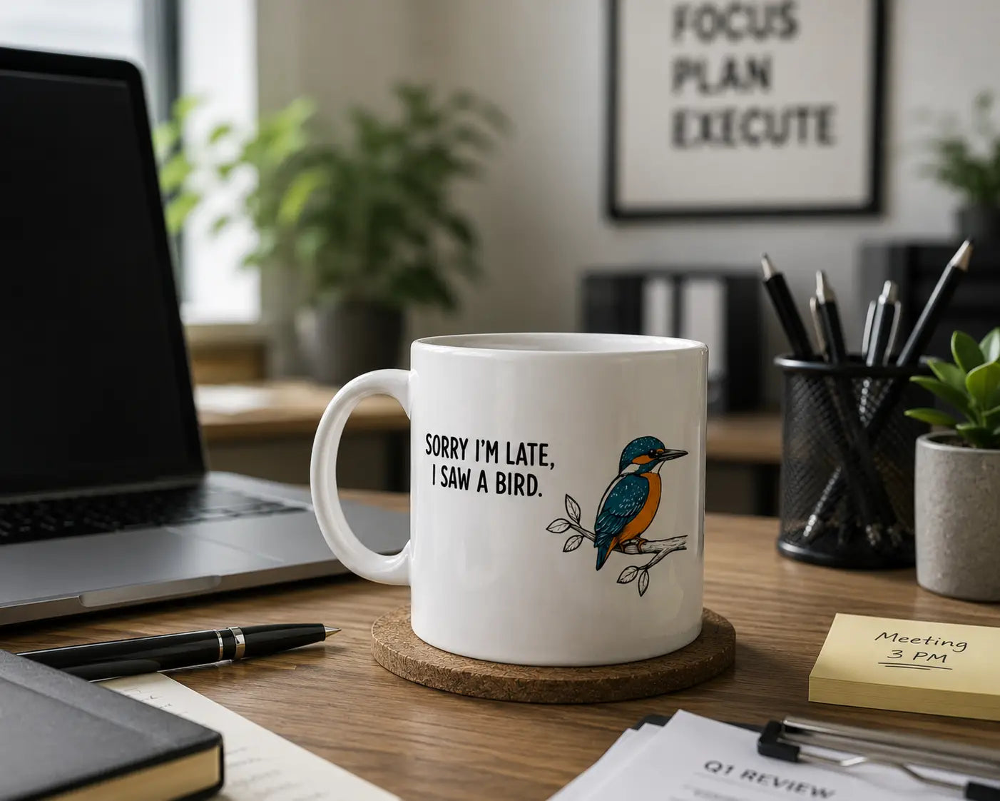 KINGFISHER BIRD | PREMIUM CERAMIC MUG