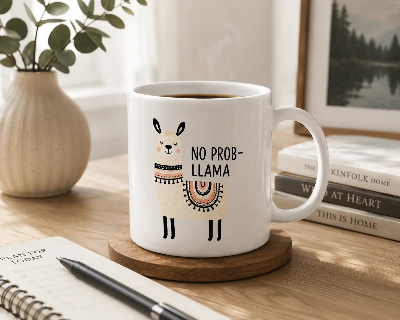 NO PROB LLAMA | PREMIUM CERAMIC MUG