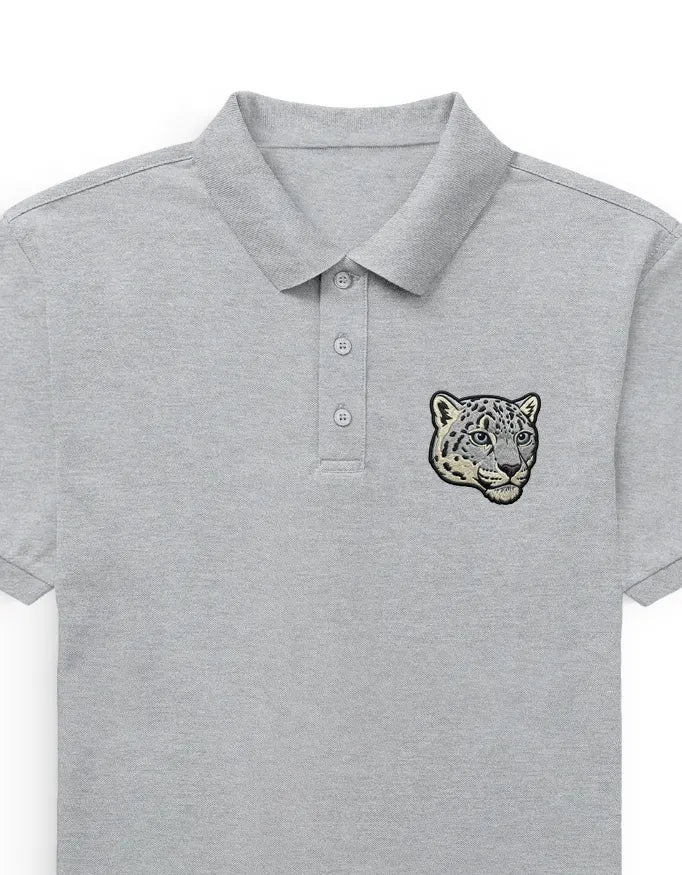 SNOW LEOPARD ELITE POLO EMBROIDERY