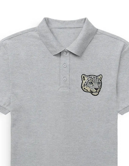 SNOW LEOPARD ELITE POLO EMBROIDERY