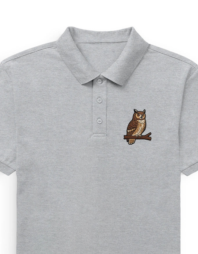 OWL ELITE POLO EMBROIDERY