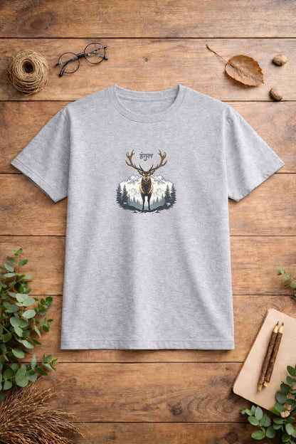 Kashmiri Hangul  Regular Fit T-Shirt