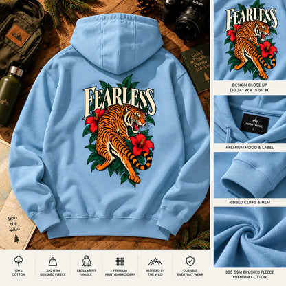 FEARLESS TIGER | HEAVYWEIGHT UNISEX HOODIE