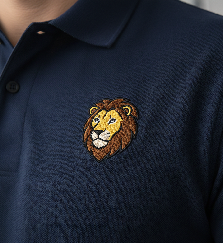 LION ELITE POLO EMBROIDERY