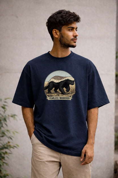The Fearless Wanderer Oversized T-Shirt