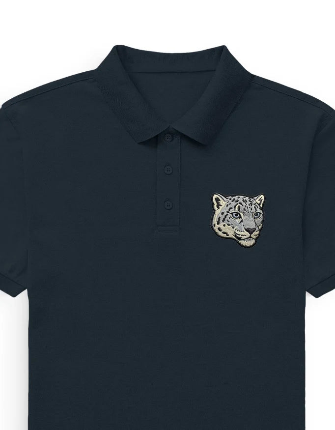 SNOW LEOPARD ELITE POLO EMBROIDERY