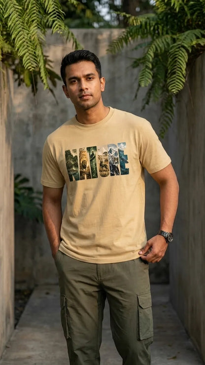 THE NATURE Regular fit T-shirt