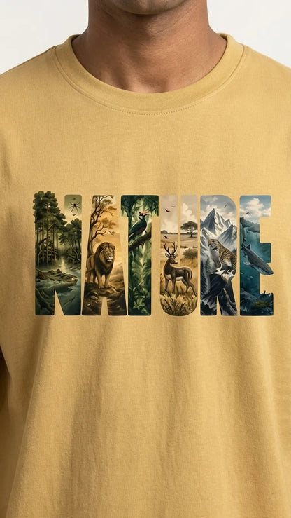 THE NATURE Regular fit T-shirt