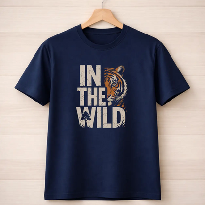 IN THE WILD TIGER Regular Fit T-Shirt