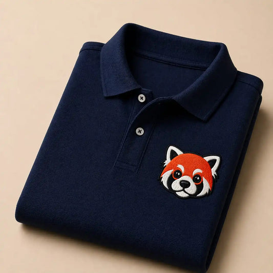 RED PANDA ELITE POLO EMBROIDERY TSHIRT