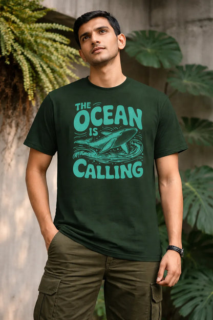 OCEAN CALLING REGULAR FIT T-SHIRT