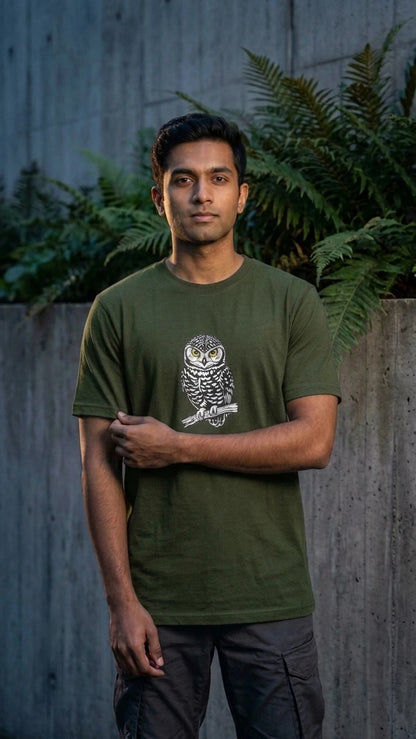 Indian Owlet Regular Fir T-Shirt