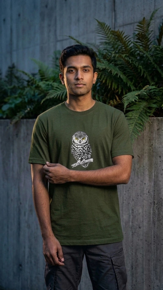 Indian Owlet Regular Fir T-Shirt