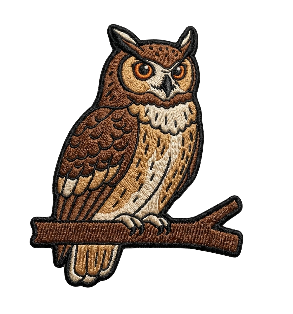 OWL ELITE POLO EMBROIDERY