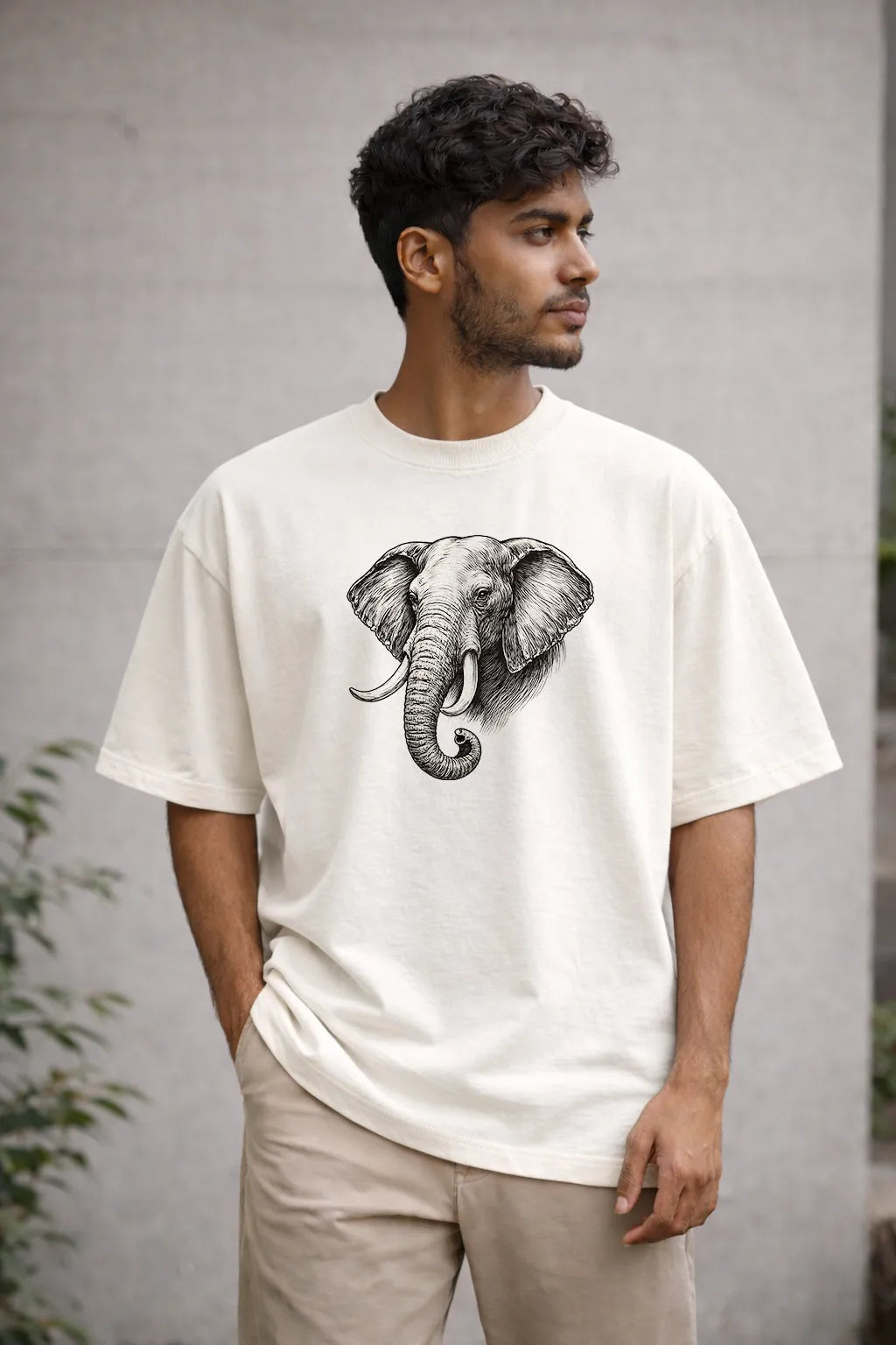 TUSKER ESSENTIAL OVERSIZED T-SHIRT