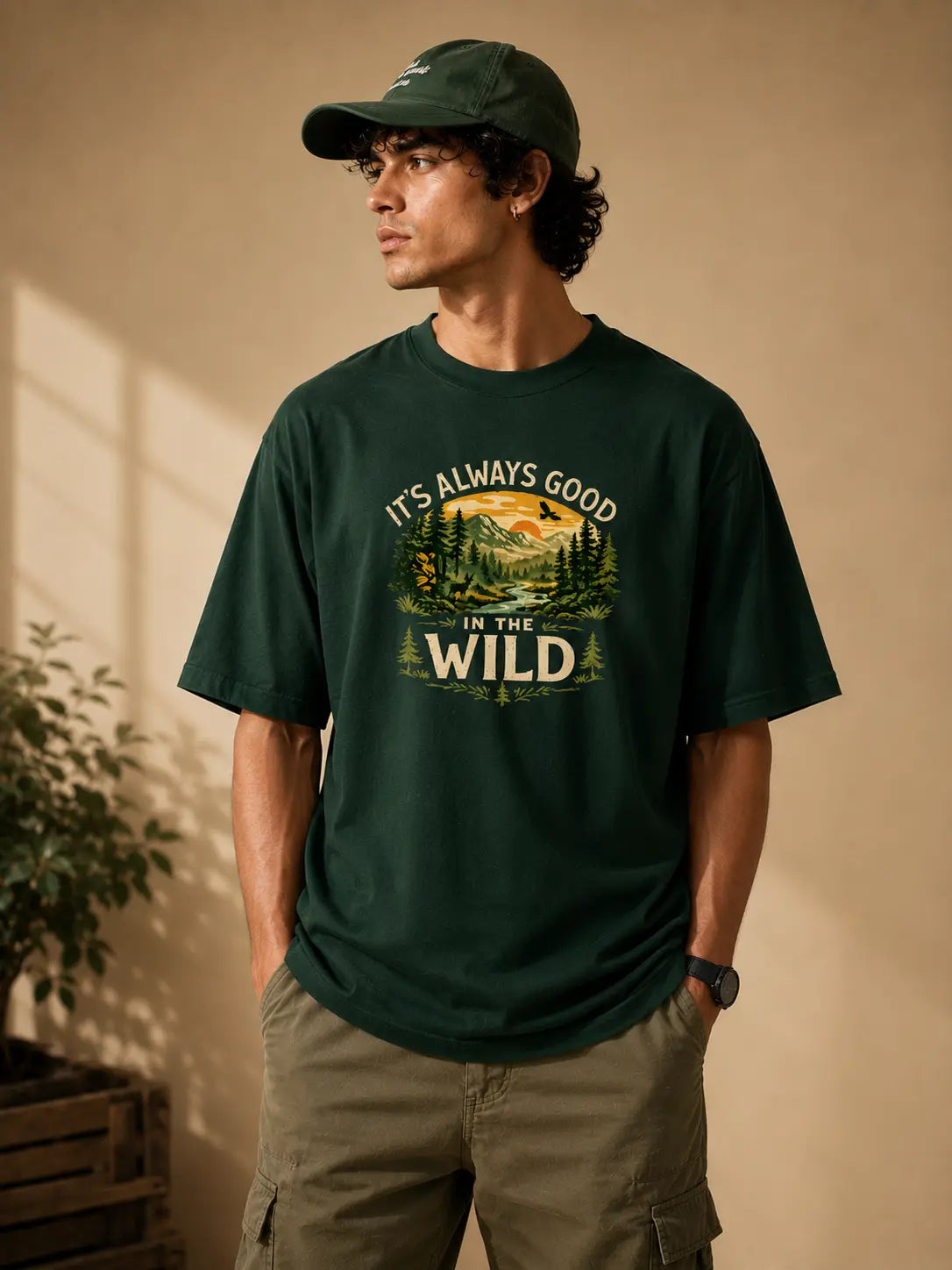 IT'S ALWAYS GOOD IN THE WILD | OVERSIZED T-SHIRT