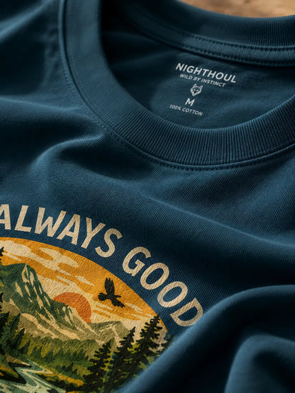 IT'S ALWAYS GOOD IN THE WILD | OVERSIZED T-SHIRT