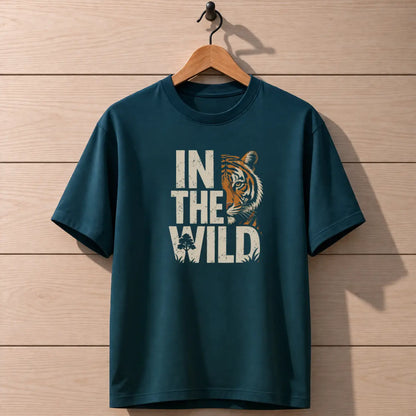 IN THE WILD TIGER Regular Fit T-Shirt