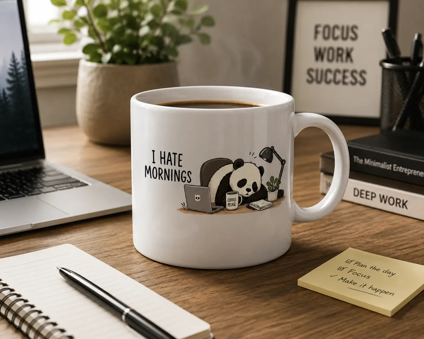 I HATE MORNINGS | PREMIUM CERAMIC MUG