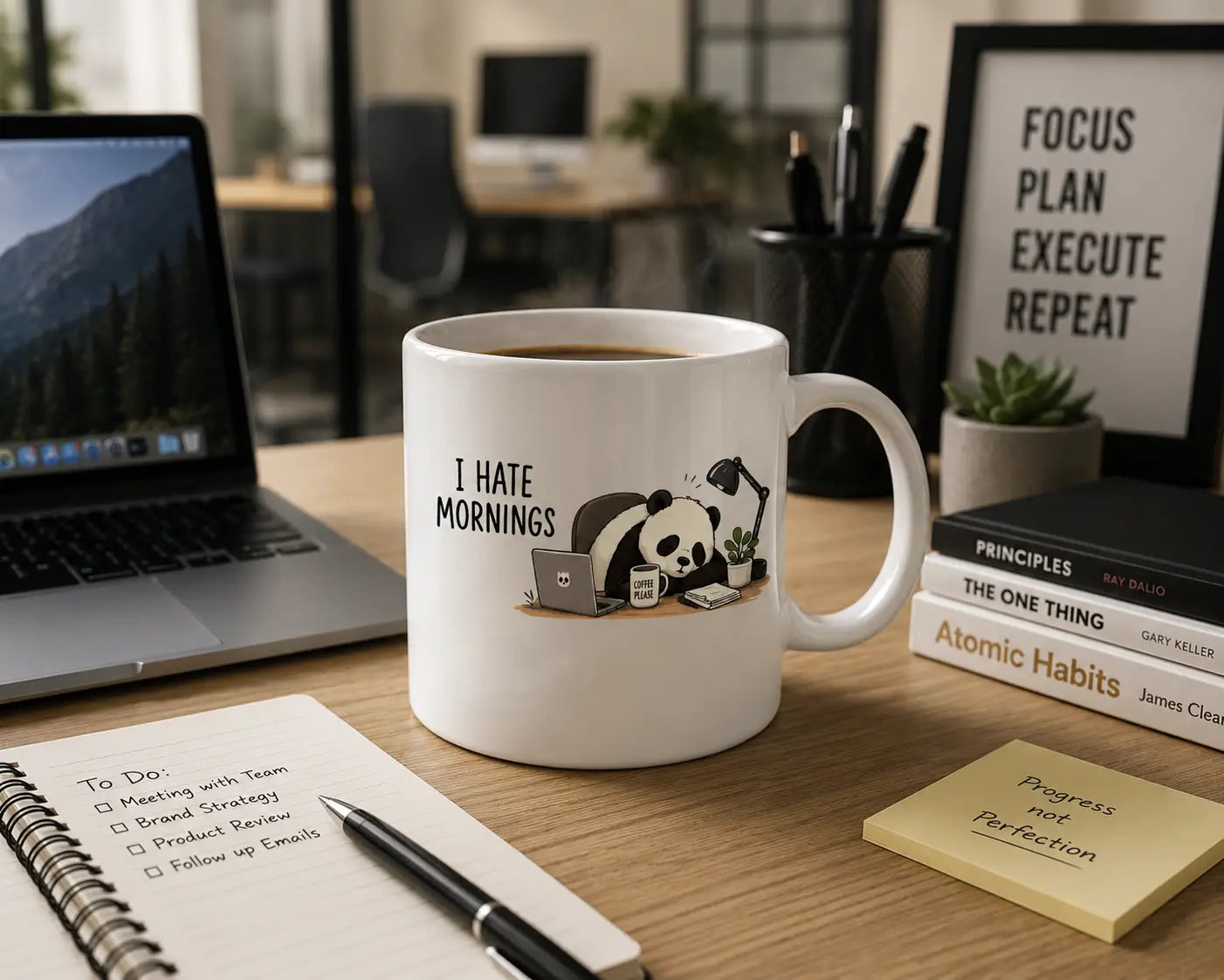 I HATE MORNINGS | PREMIUM CERAMIC MUG