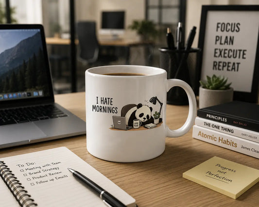 I HATE MORNINGS | PREMIUM CERAMIC MUG