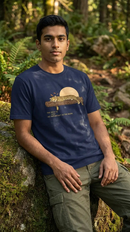 The Resting Leopard: Regular Fit