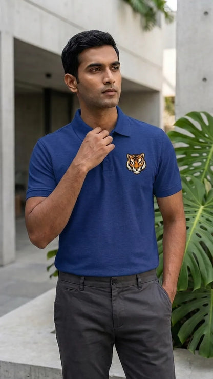 BENGAL TIGER ELITE POLO EMBROIDERY