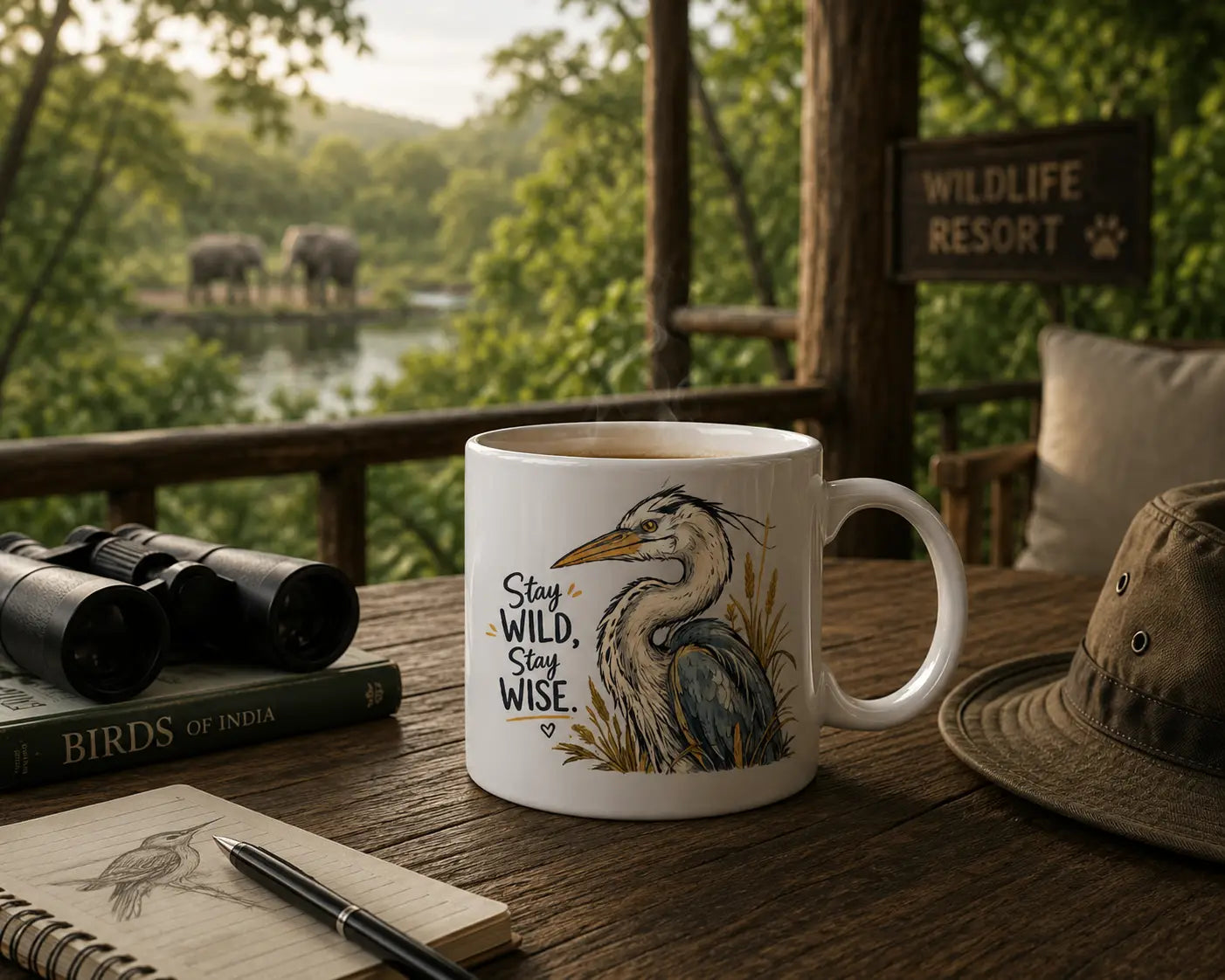 STAY WILD STAY WISE | PREMIUM CERAMIC MUG