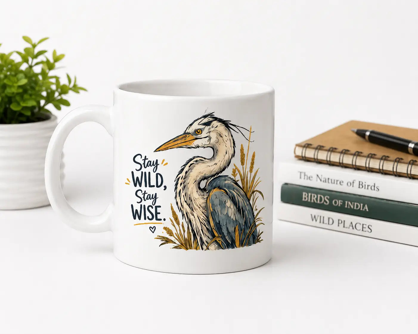 STAY WILD STAY WISE | PREMIUM CERAMIC MUG