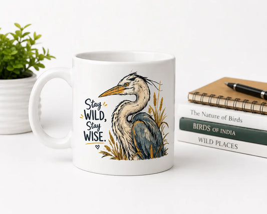 STAY WILD STAY WISE | PREMIUM CERAMIC MUG