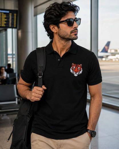 BENGAL TIGER ELITE POLO EMBROIDERY