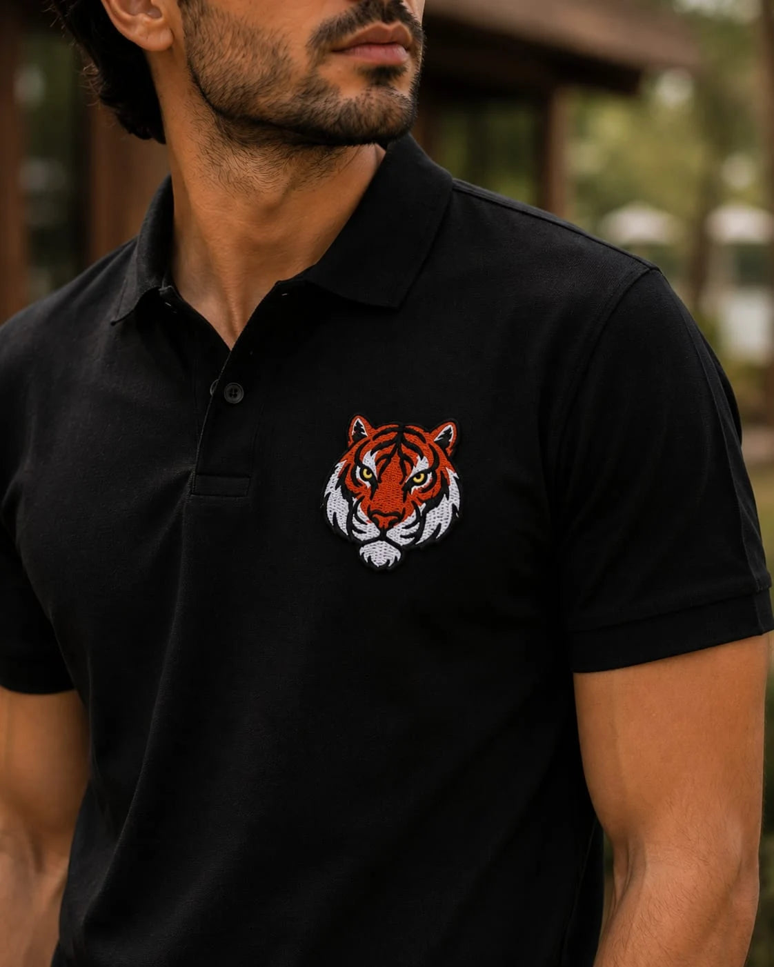 BENGAL TIGER ELITE POLO EMBROIDERY