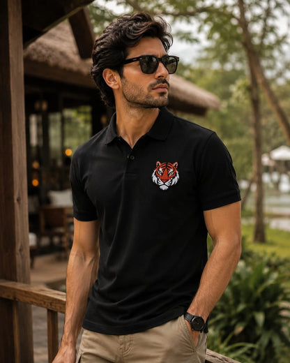 BENGAL TIGER ELITE POLO EMBROIDERY