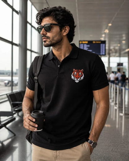 BENGAL TIGER ELITE POLO EMBROIDERY