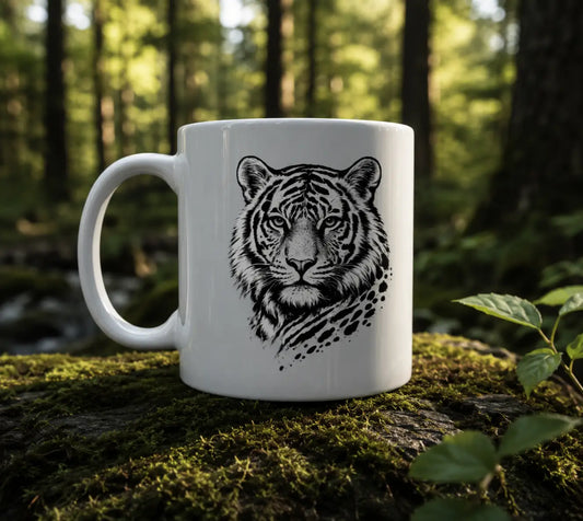 TIGER PORTRAIT-  PREMIUM CERAMIC MUG