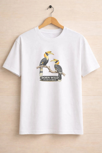 Born Wild Hornbill Regular Fit T-Shirt