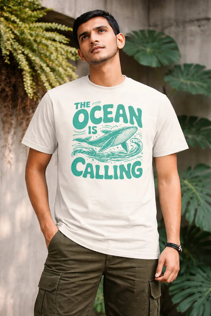 OCEAN CALLING REGULAR FIT T-SHIRT