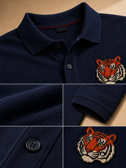 TIGER ELITE POLO EMBROIDERY