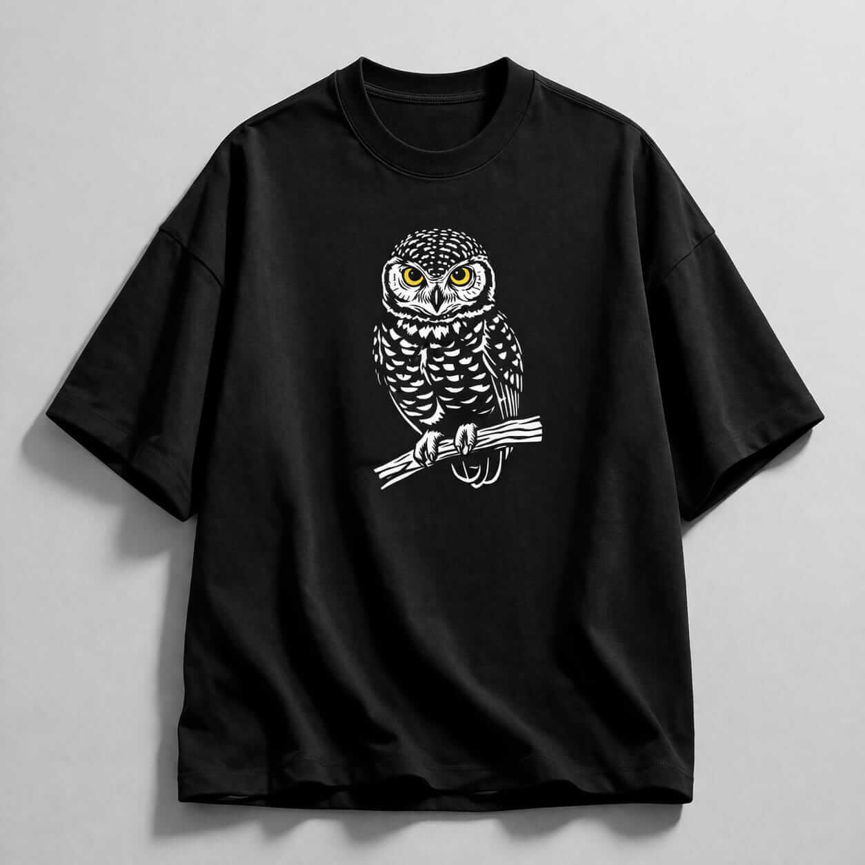 Spotted Owlet Oversized T-shirt