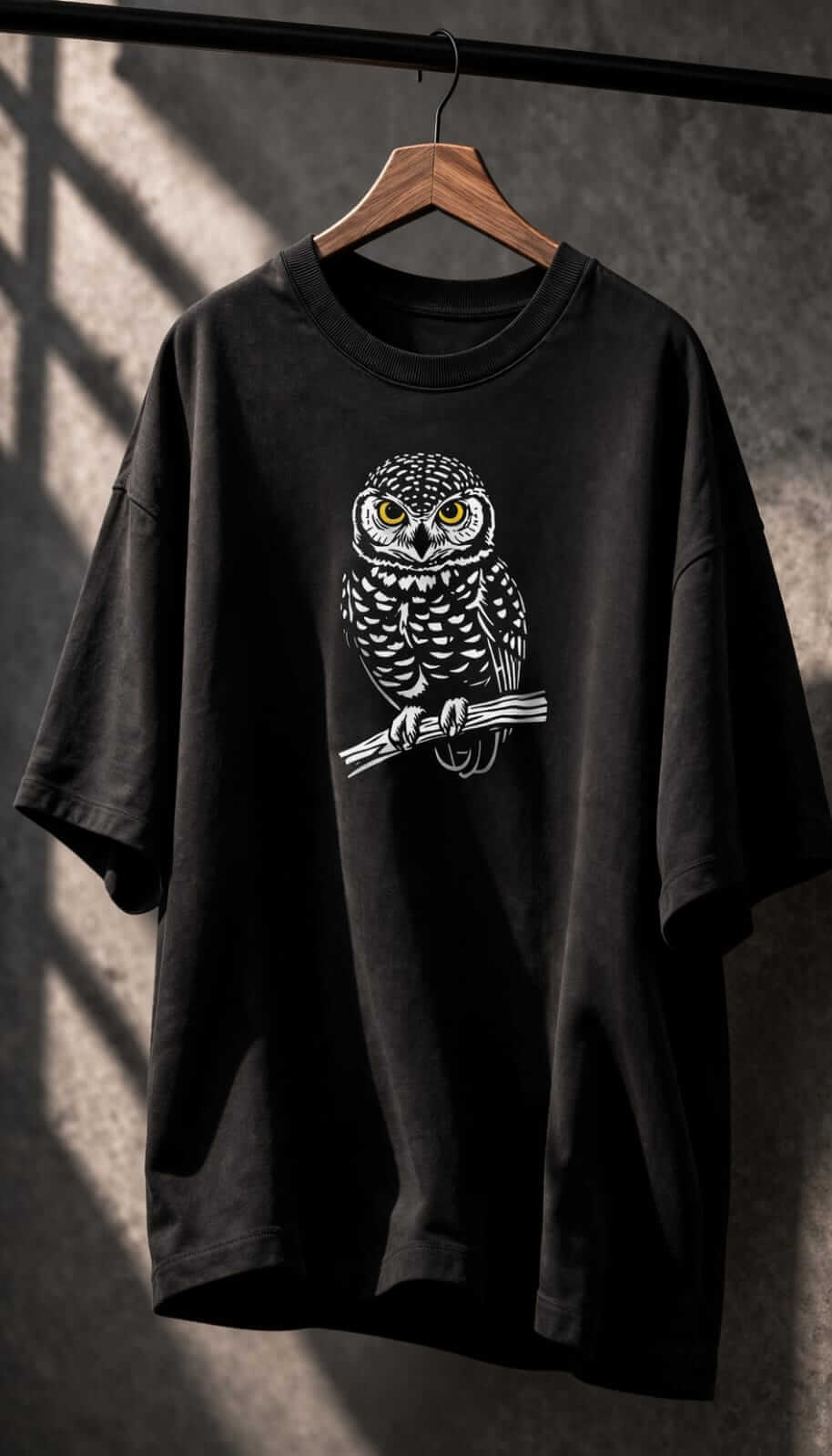 Spotted Owlet Oversized T-shirt