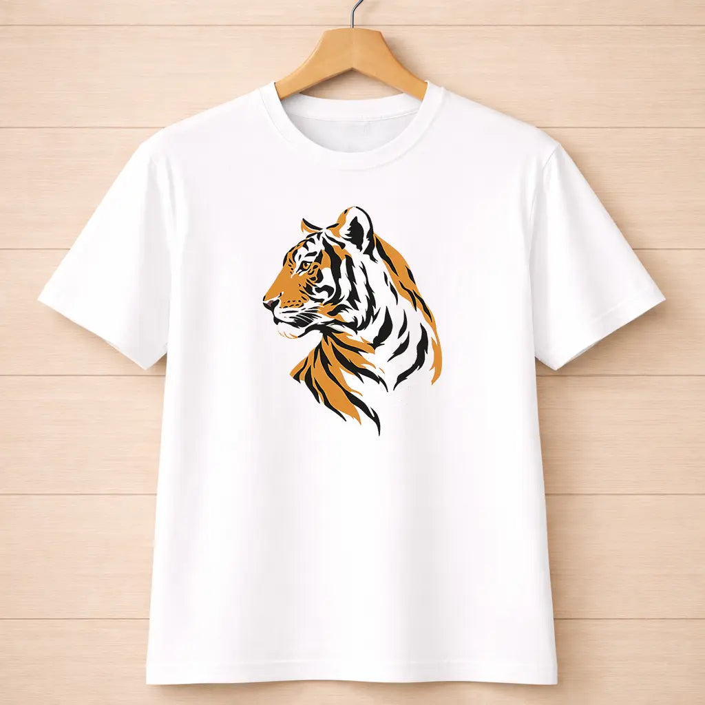 The Royal Bengal Portrait Regular Fit T-Shirt
