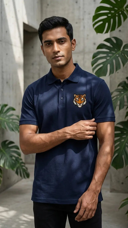 BENGAL TIGER ELITE POLO EMBROIDERY