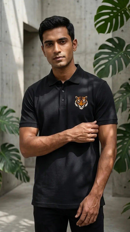 BENGAL TIGER ELITE POLO EMBROIDERY