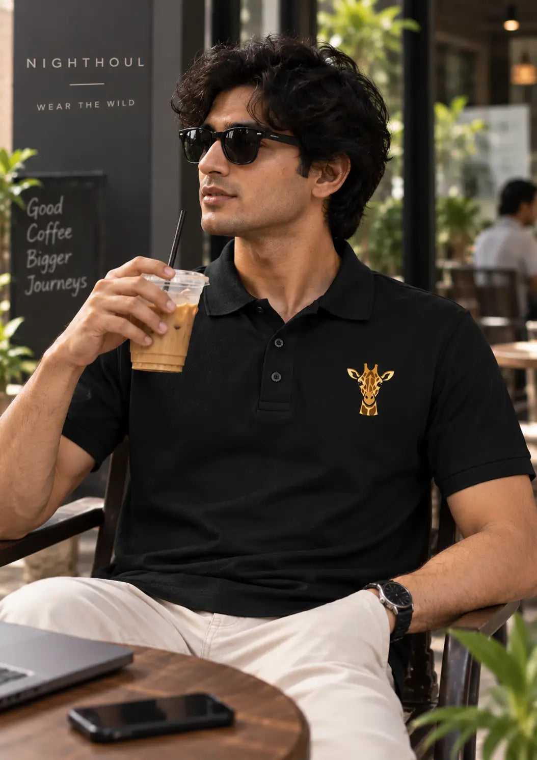 GIRAFFE ELITE POLO EMBROIDERY