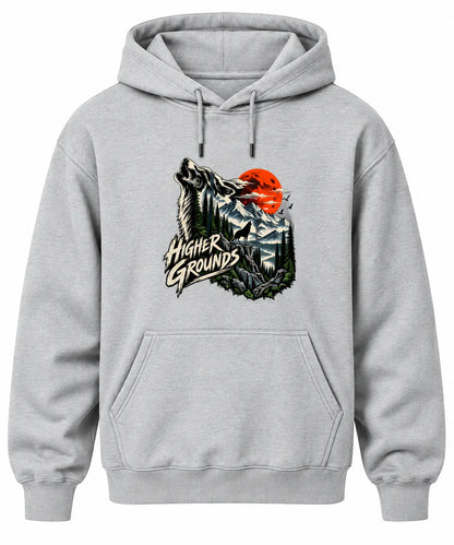 HIGHER GROUNDS WOLF | HEAVYWEIGHT UNISEX HOODIE