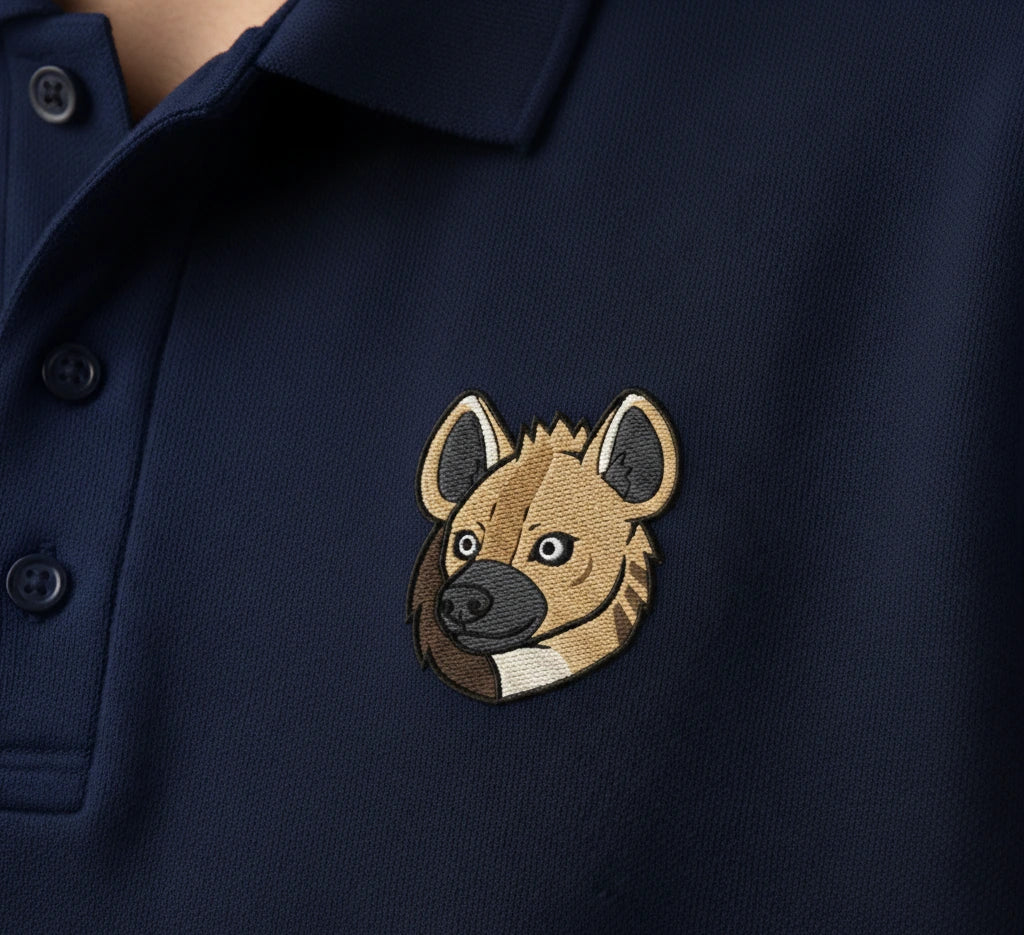 INDIAN HYENA ELITE POLO EMBROIDERY