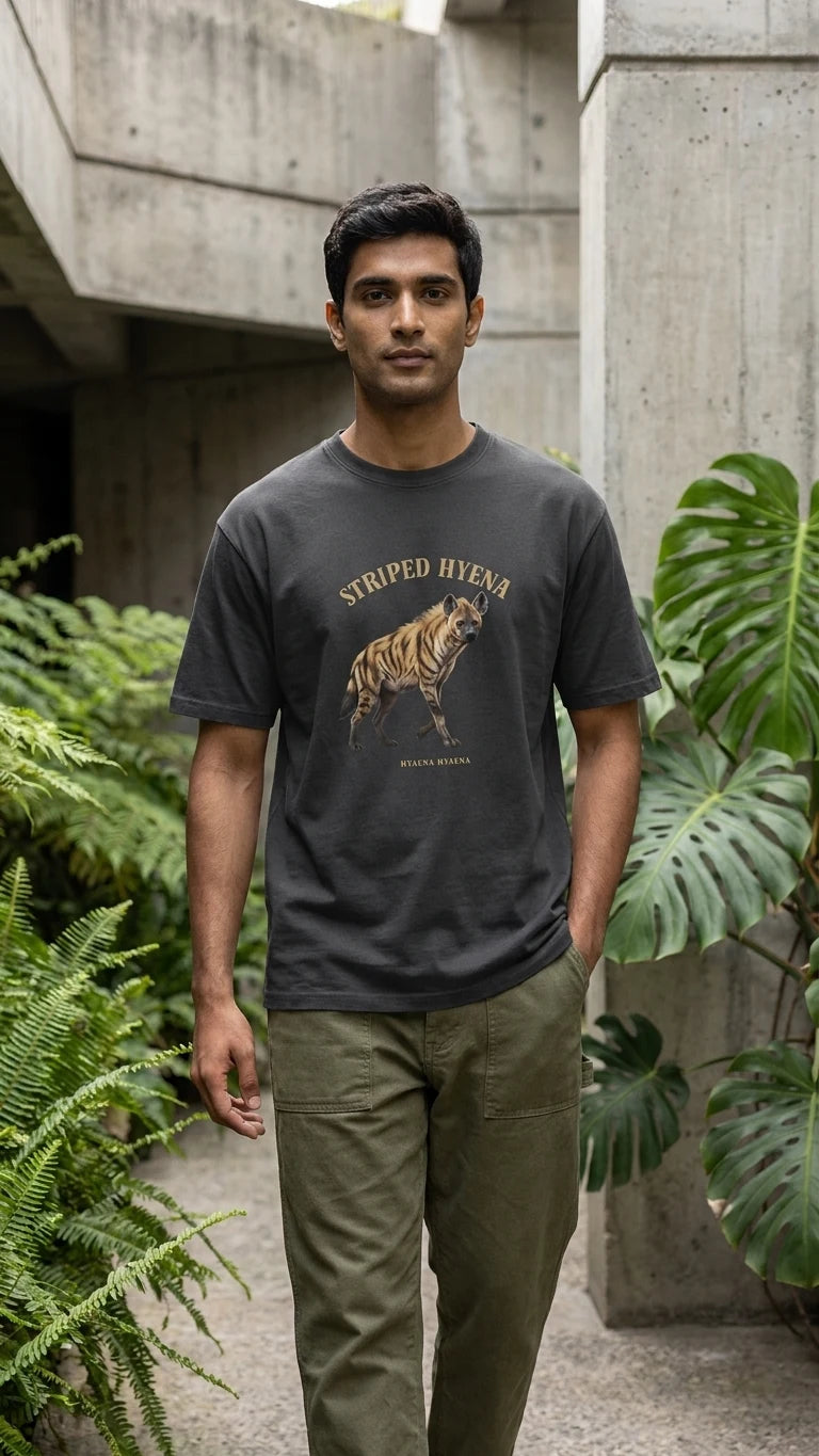 Striped Hyena: Regular Fit T shirt