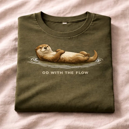 Smooth coated otter Regular fit T-shirt
