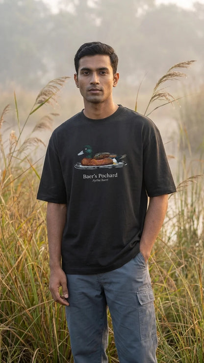 The Freshwater : Baer's Pochard Oversized T-Shirt